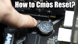 How to remove cmos battery in your pc Cmos reset  hard reset on bios [upl. by Louis]