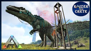 This Rhyniognatha Trap works instantly  How to Build a Rhyniognatha Trap  ARK Survival Evolved [upl. by Heyra]