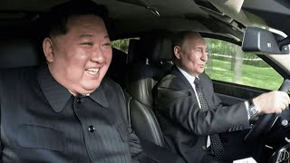 Kim and Putin being best friend for 47 seconds [upl. by Ynahteb]