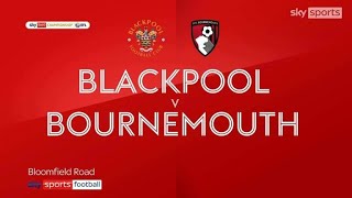 Blackpool vs Bournemouth match day vlog [upl. by Lubow]