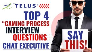 Telus international gaming chat process 4 interview questions and answers [upl. by Nairadas]