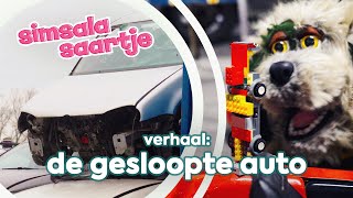 DE GESLOOPTE AUTO 🚙🗒️🔑  SIMSALA SAARTJE 🐽  Educatieve kleutertelevisie  Autos en cijfers [upl. by Noslien]