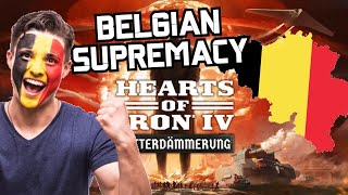 HOI4 NEW DLC Götterdämmerung Belgium BREAKS Everything [upl. by Ozneral]