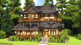 The Ultimate Minecraft Japanese House [upl. by Annail404]