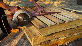 Creative Uses for Old Used Wood Pallets  These Rustic Bar Ideas Make You Want One of Your Own [upl. by Amaryl]