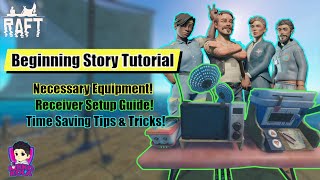 The CORRECT WAY To Begin Rafts Main Story  Raft Beginner Guide 3 [upl. by Martynne451]