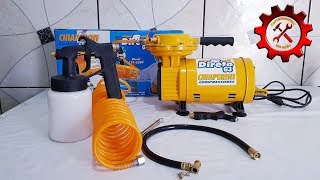 Compressor de ar direto CHIAPERINI G3 C KIT de pintura [upl. by Benildis]