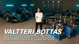 MercedesAMG PETRONAS Formula One Team Memory Lane with Valtteri Bottas [upl. by Airet]