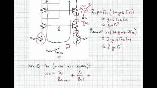 ECE 3110  Lecture 13d Increasing Gain  The Telescopic Cascode [upl. by Aihsyn]