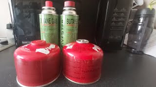 How To Refill Camping Gas Canister Wild Camping Scotland [upl. by Alden461]