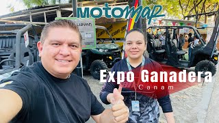 Canam Motomar Expo Ganadera 2024 Parte 1 [upl. by Yenwat492]