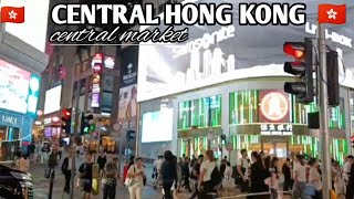 Hong Kong CENTRAL District [upl. by Pontias]