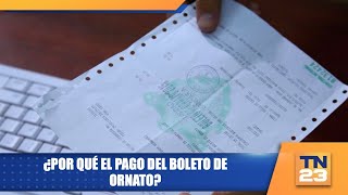 ¿Por qué el pago del boleto de ornato [upl. by Amsirp]