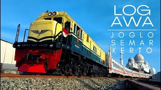 Lokomotif Vintage CC201 69 Spesial Kereta Api Joglosemarkerto amp Logawa [upl. by Yvi]