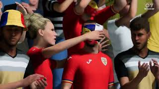 Gameplay FC 24  Roemenië  Nederland  Euro 2024 [upl. by Keel]