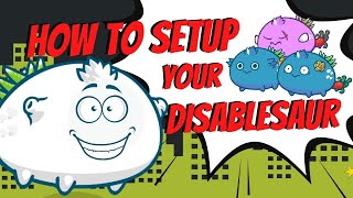 How to SETUP your disablesaur  DuskBugPlant  AXIE INFINITY [upl. by Grados]