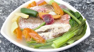 SINIGANG NA ISDA  PAANO MAGLUTO NG SINIGANG NA ISDA  EASY FILIPINO RECIPE [upl. by Eilraep]