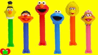 Sesame Street Pez Dispensers with Elmo and Cookie Monster [upl. by Targett]