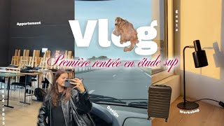 VLOG  PREMIÈRE RENTRÉE EN ÉTUDE SUPÉRIEURE [upl. by Alam]