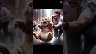 Heartwarming cat stole Beer scene cat story catshorts usacats usa funny catsusa catart [upl. by Aicilaf]