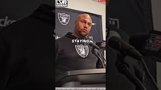 Las Vegas Raiders Coach Antonio Pierce on TE Brock Bowers lasvegasraiders raiders raidernation [upl. by Ihsorih]