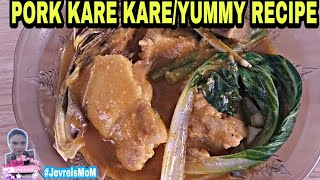 PORK KARE KAREEASY RECIPE [upl. by Polak263]