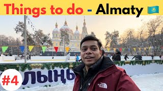 Some of The BEST things to do in Almaty [upl. by Auqinu661]