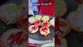 Cheese burger 🍔😋shorts youtubeshorts trending viral viralvideo food foodie foodlover [upl. by Nadean]