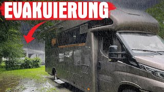 😱☔️ Schlimme Campingtour im Unwetter Gebiet  Camping Wirthshof in Markdorf am Bodensee [upl. by Opaline764]