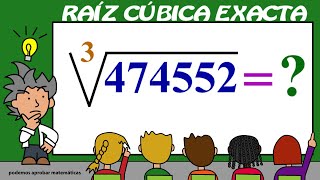 RAÍZ CÚBICA 📠 Raíz cúbica SIN CALCULADORA ⏰ Raíces CÚBICAS en segundos [upl. by Amikat993]