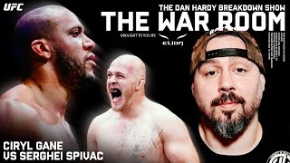 Ciryl Gane vs Serghei Spivac  Dan Hardy Breakdown The War Room Ep 278 [upl. by Winters]