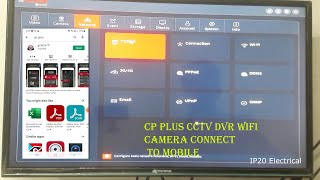 How to connect CP Plus DVR Online amp WiFi Enable Mobile Tamil [upl. by Nahtnamas204]