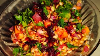 Quick moong dal salad recipe [upl. by Anoif]