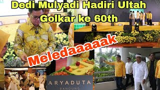 kang Dedi Mulyadi hadiri Ulang tahun GOLKAR ke 60th Hotel Aryaduta Bandung [upl. by Nitsuj]