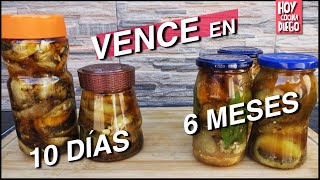 BERENJENAS en ESCABECHE  RECETA FACIL paso a paso [upl. by Anewor]