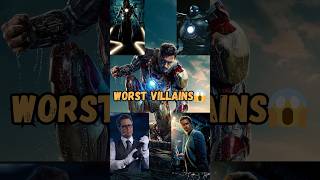 Did Iron Man have worst villains🤯 marvel shorts [upl. by Erdnoid]