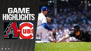 Dbacks vs Cubs Game Highlights 72124  MLB Highlights [upl. by Nayr865]