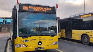 İstanbulda HM1 ile Hacıosman Metro  Kocataş Ring Arası Otobüsle Yolculuk [upl. by Beckman]