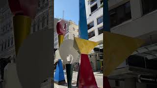 Contemporary cubist sculpture in Brisbane [upl. by Pantia511]