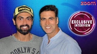 Akshay Kumar amp Rana Duggubatti Exclusive Interview  zoom [upl. by Leonteen]