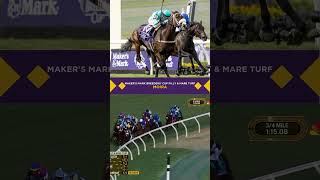 Moira wins the 2 Million Makers Mark BreedersCup Filly amp Mare Turf [upl. by Grenier]