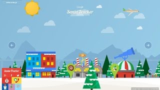 ESPECIAL NAVIDAD 2014  SANTA TRACKER  JUEGO ONLINE NAVIDEÑO DE GOOGLE PART 4 [upl. by Notrom]