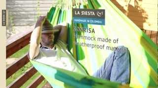 LA SIESTA Sonrisa  weatherproof Hammock [upl. by Marijn314]