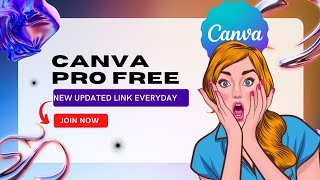 how to get canva pro for free 2024  canva pro free link updated  canva pro free [upl. by Nickolai]