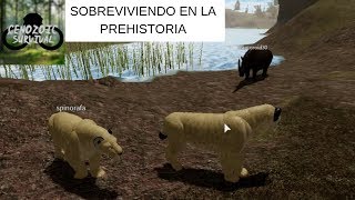 BESTIAS PREHISTÓRICAS  CENOZOIC SURVIVAL ROBLOX  GAMEPLAY ESPAÑOL 2019 [upl. by Tiena869]