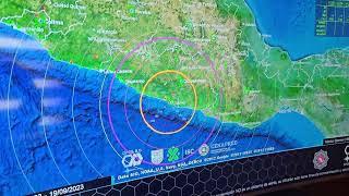 Segundo Simulacro Nacional 2023 EASAS Mex Alerta Sismica Acapulco de Juárez [upl. by Yaniv]