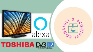 Toshiba Smart TV 24 pollici con Alexa Toshiba 24WK3C63DA DVBT2 [upl. by Finegan488]