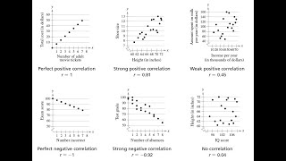 Meaning of Correlation Coefficient Being Positive or Negative [upl. by Asserat]