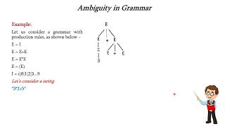 Ambiguity in grammar [upl. by Chap]