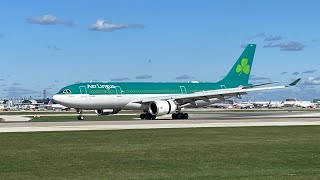 Aer Lingus A330 Landing at Chicago ORD [upl. by Dier716]